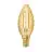 Ledvance Vintage 1906 LED E14 Kaars Goud 2.5W 220lm - 824 Zeer Warm Wit | Vervangt 25W